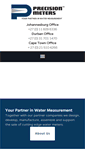 Mobile Screenshot of precisionmeters.co.za